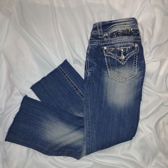 Miss Me Embellished Jeans.Size 29 - Picture 2 of 10